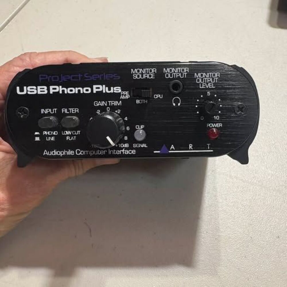 ART USB Phono Plus Project Series Audiophile Computer Interface - Picture 4 of 5